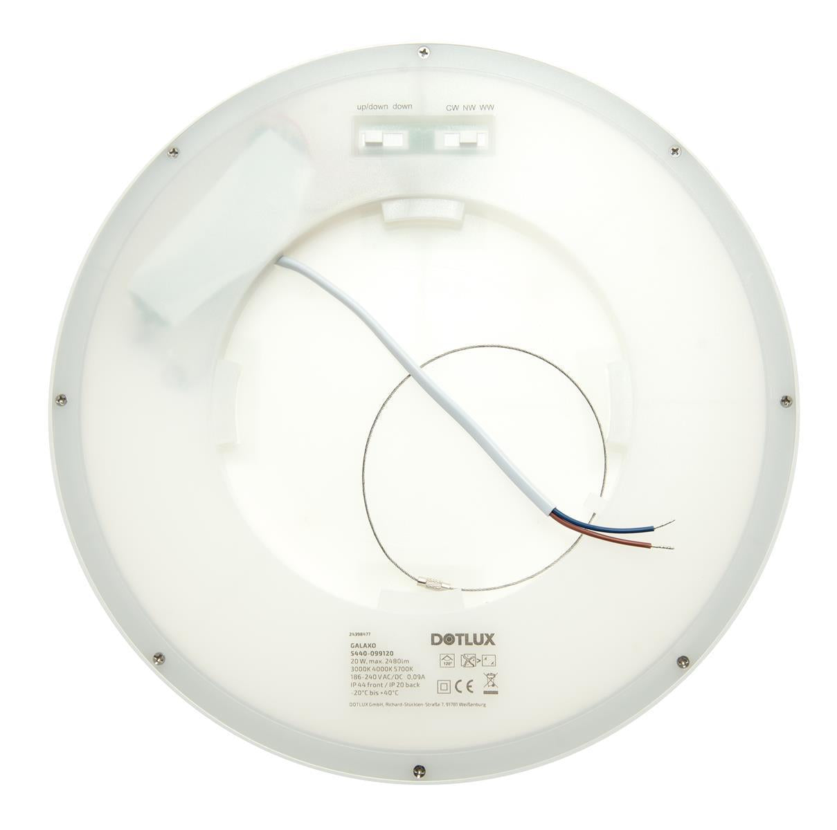 DOTLUX LED-Leuchte GALAXO Ø400 30W COLORselect und Backlight