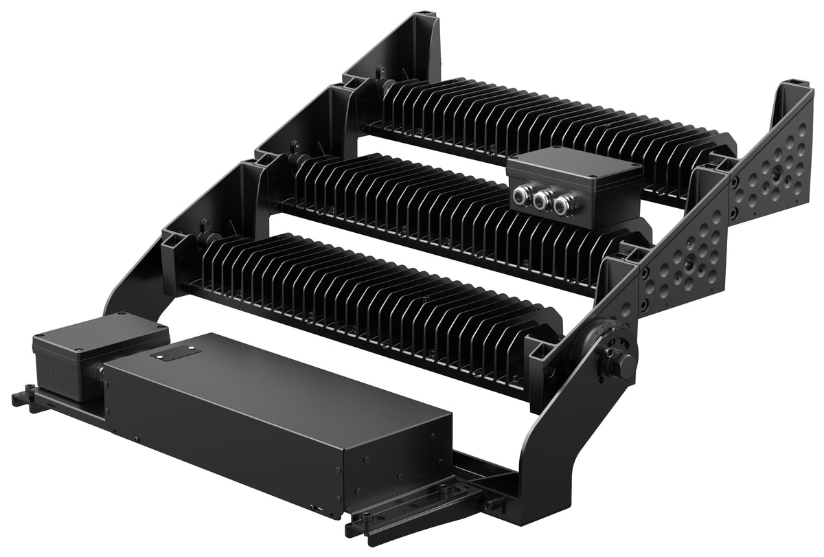 DOTLUX LED-Fluter HLFsport 1200W 4000K 1-10V dimmbar 80*12° Abstrahlwinkel