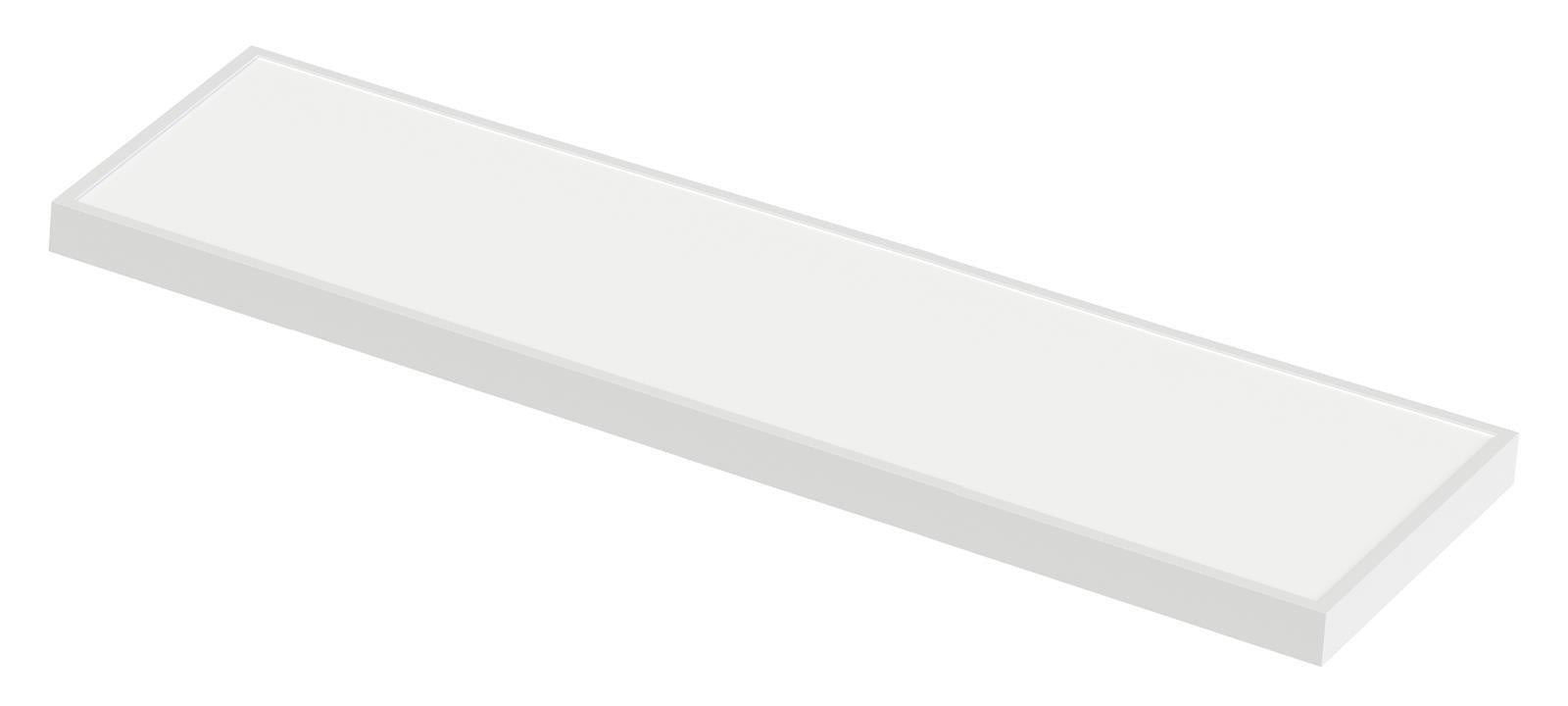 DOTLUX LED-Aufbauleuchte PANELbig-ugr 295x1495mm 38W COLORselect mit 4poligem Stecker für HCL inkl. Netzteil
