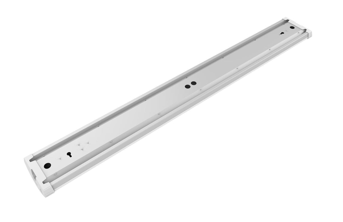 DOTLUX LED-Anbauleuchte SOFTEDGE 26W/33W/40W/47W COLORselect POWERselect IP44 1500mm