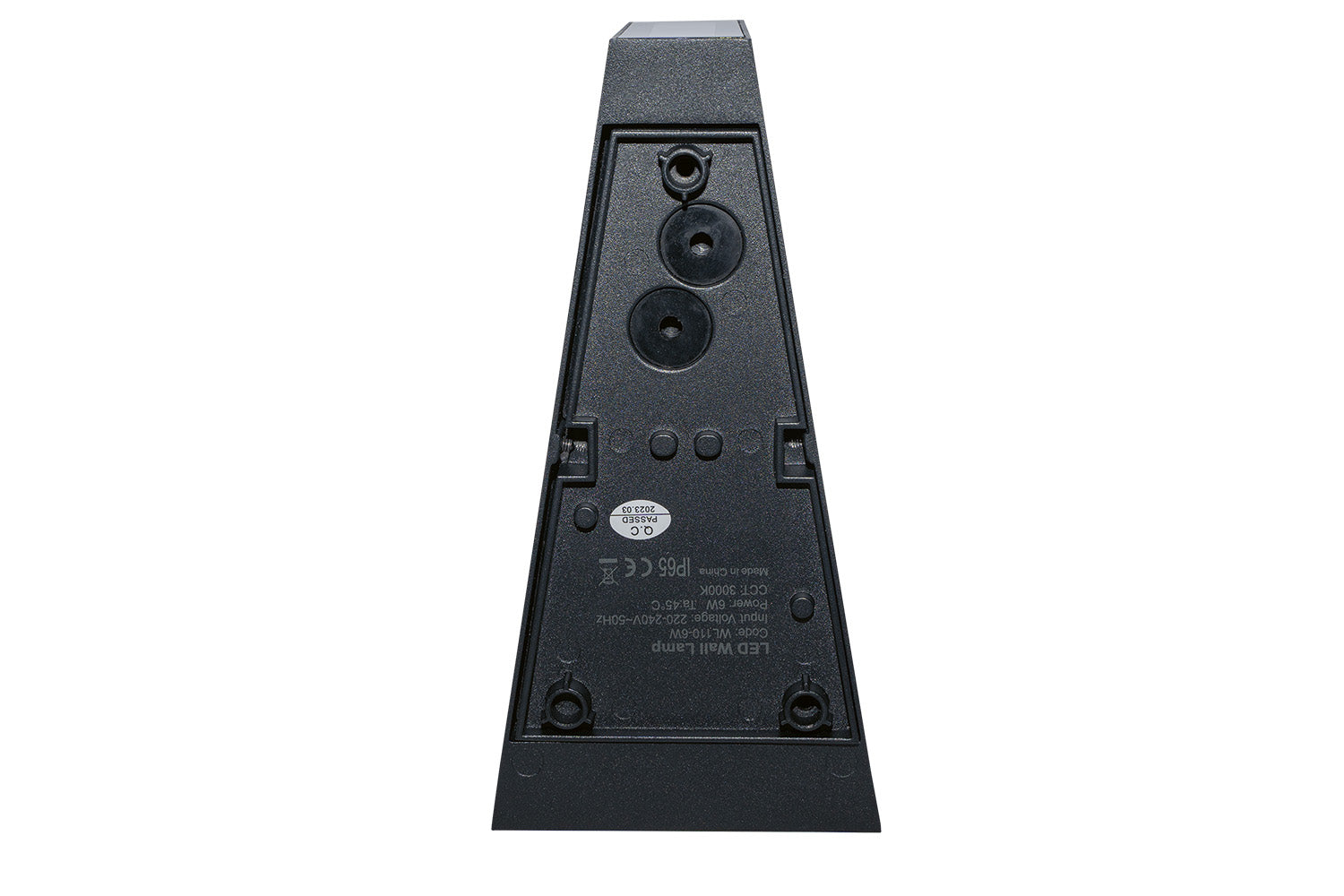 DOTLUX LED-Wandleuchte MORPHO 6W 3000K schwarz