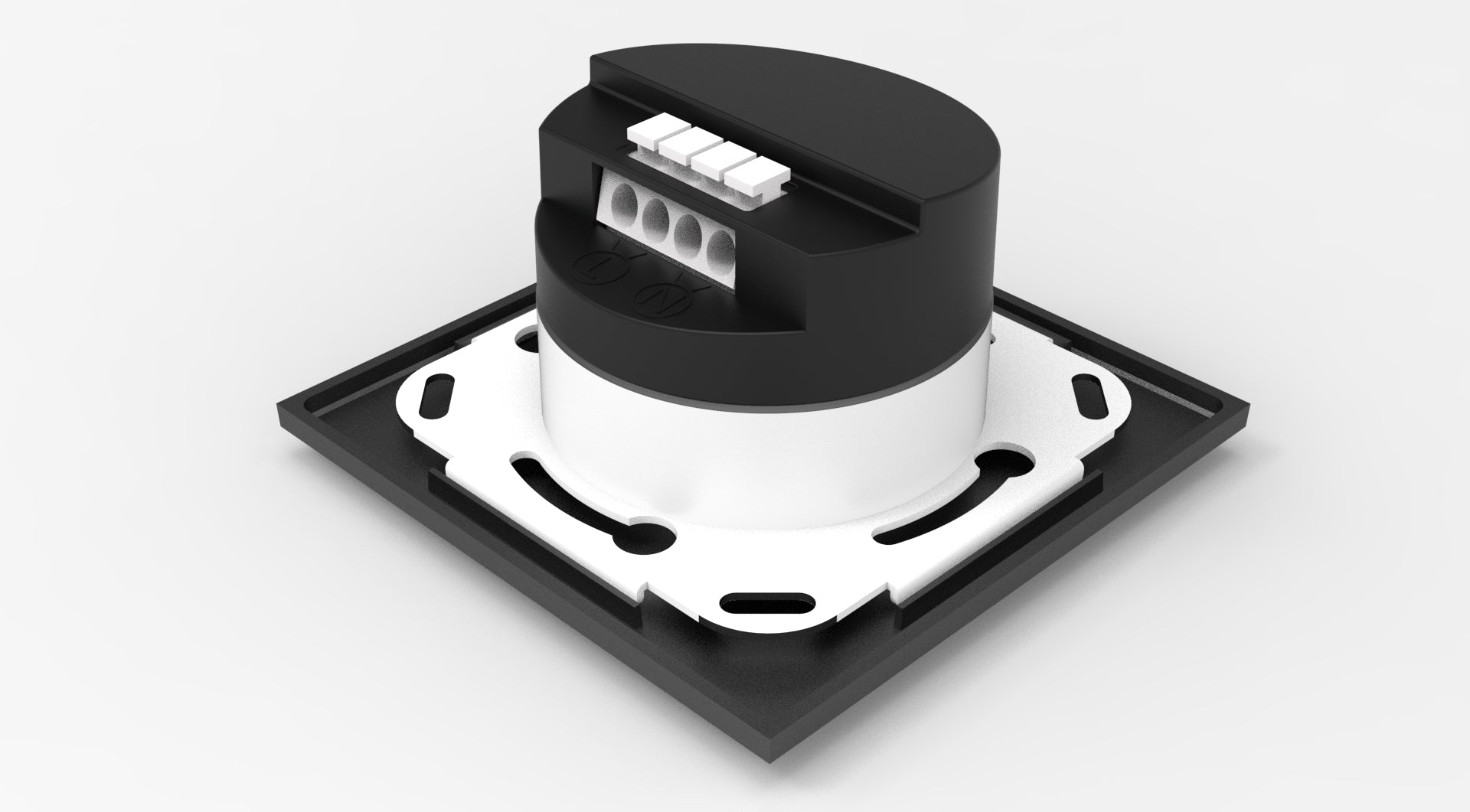DOTLUX LED-Treppenleuchte EASYSTAIRsensor 1,5 W 3000K schwarz