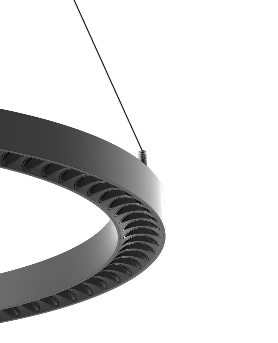 DOTLUX LED-Pendelleuchte AURA max. 80W 4000K 905mm DALI-2 POWERselect
