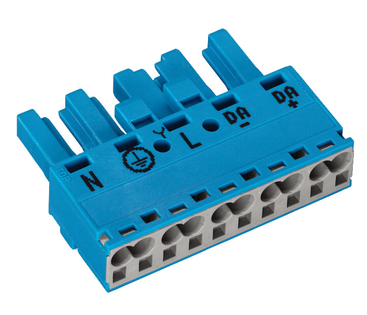 WAGO 770-1105 Einspeiser Buchse blau; ohne Zugentlastungsgehäuse 5-polig Eingang für LINEA DALI