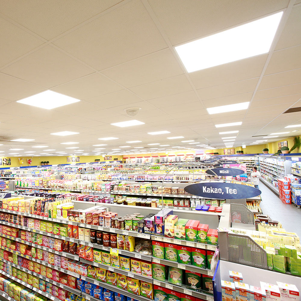 DOTLUX LED-Aufbauleuchte PANELbig 600x600mm 38W COLORselect mit 4poligem Stecker für HCL-B-Ware