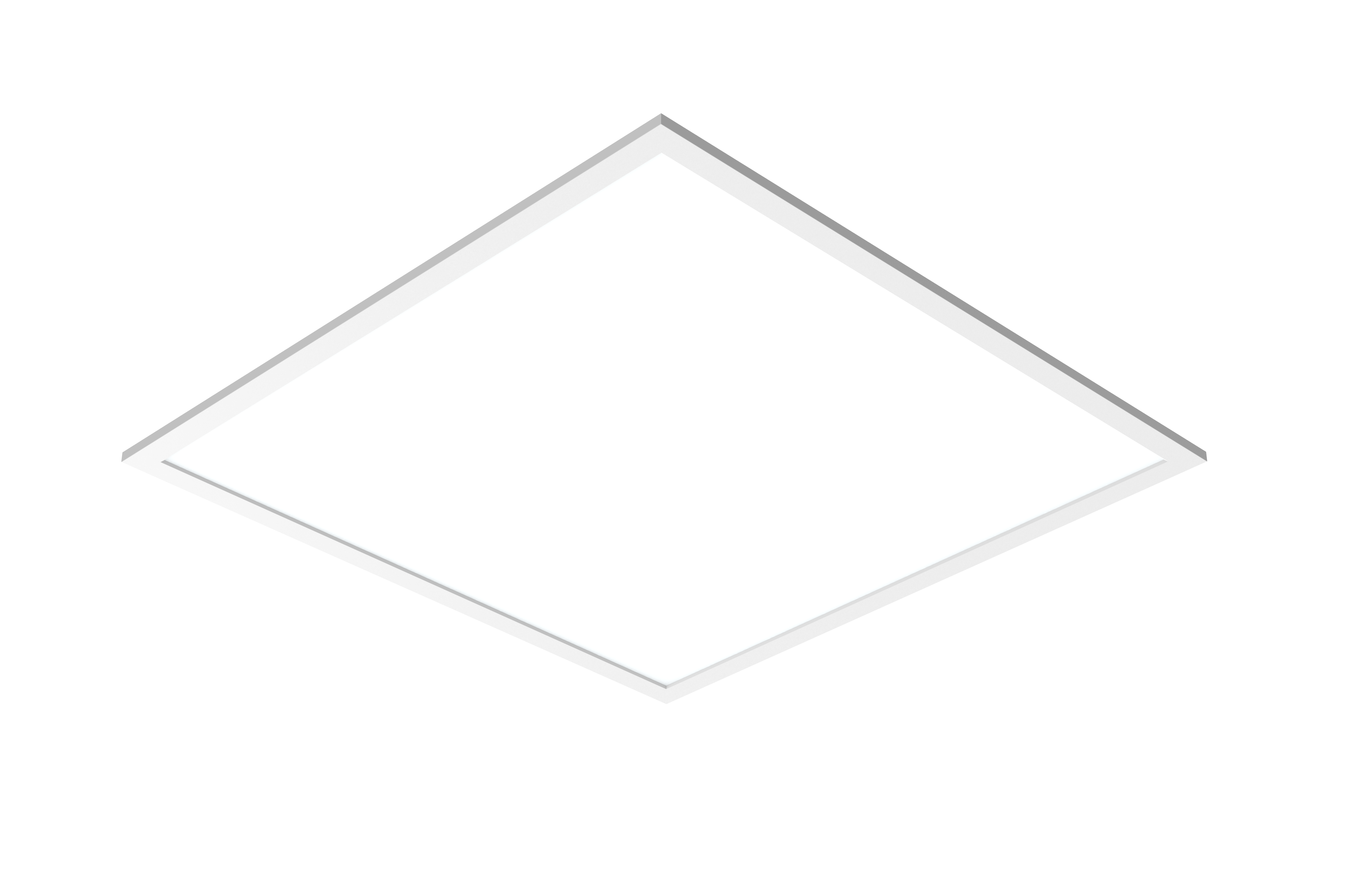 DOTLUX LED-Panel FLATugr 620x620mm max.36W UGR<19 COLORselect