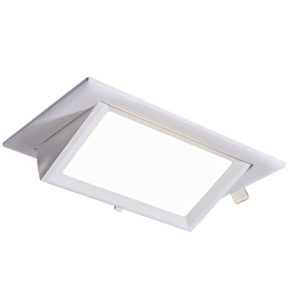 DOTLUX LED-Deckeneinbaustrahler FLEXA COLORselect, POWERselect 28W/38W 60° schwenkbar