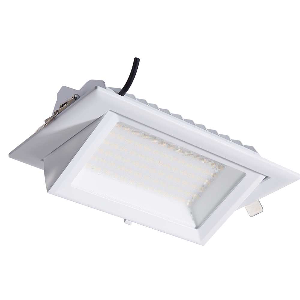 DOTLUX LED-Deckeneinbaustrahler FLEXA COLORselect, POWERselect 28W/38W 60° schwenkbar