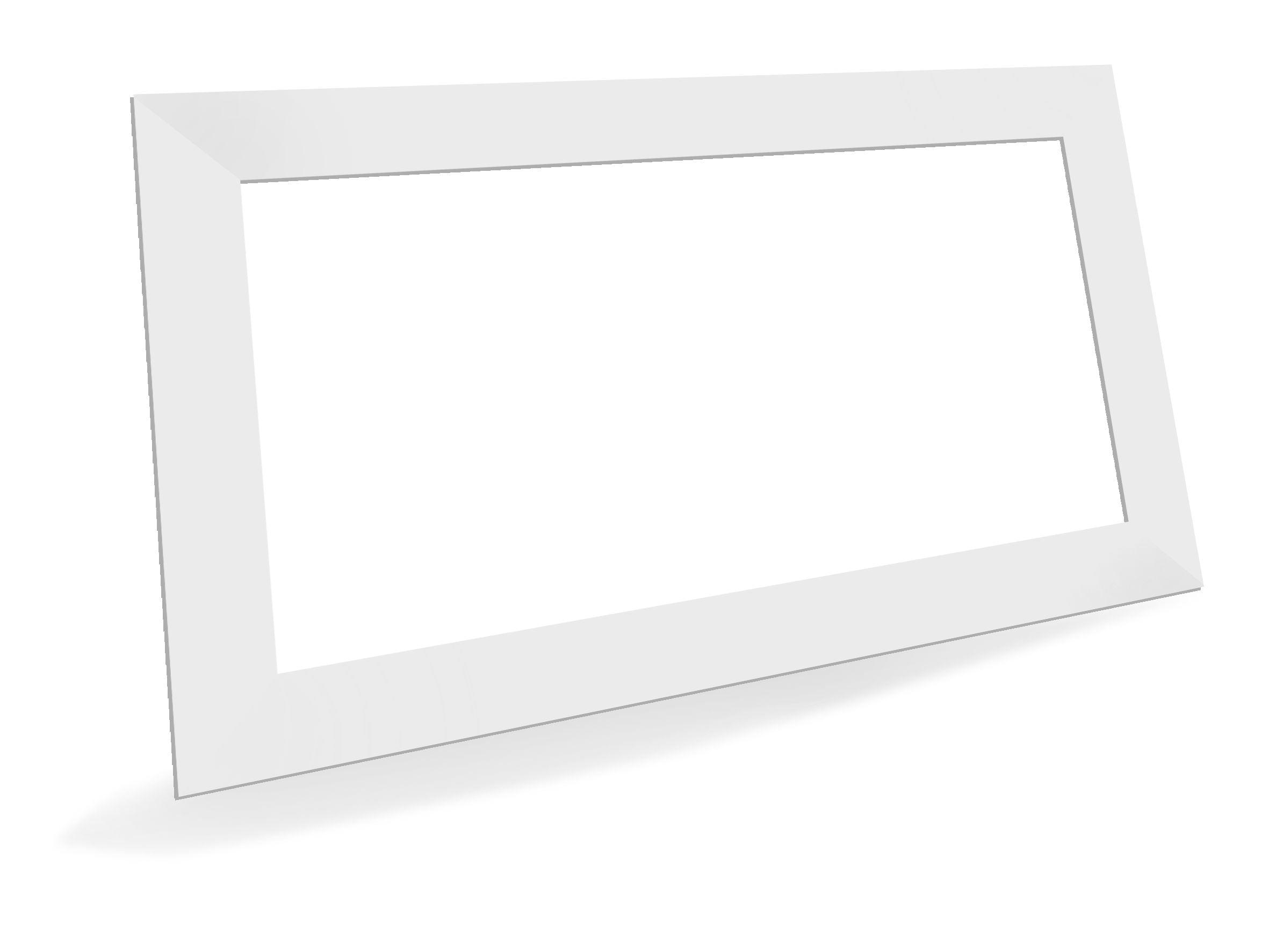 DOTLUX Montageadapter für Einbaustrahler FLEXA. Einbauöffnung wird auf 270*180 mm erweitert.