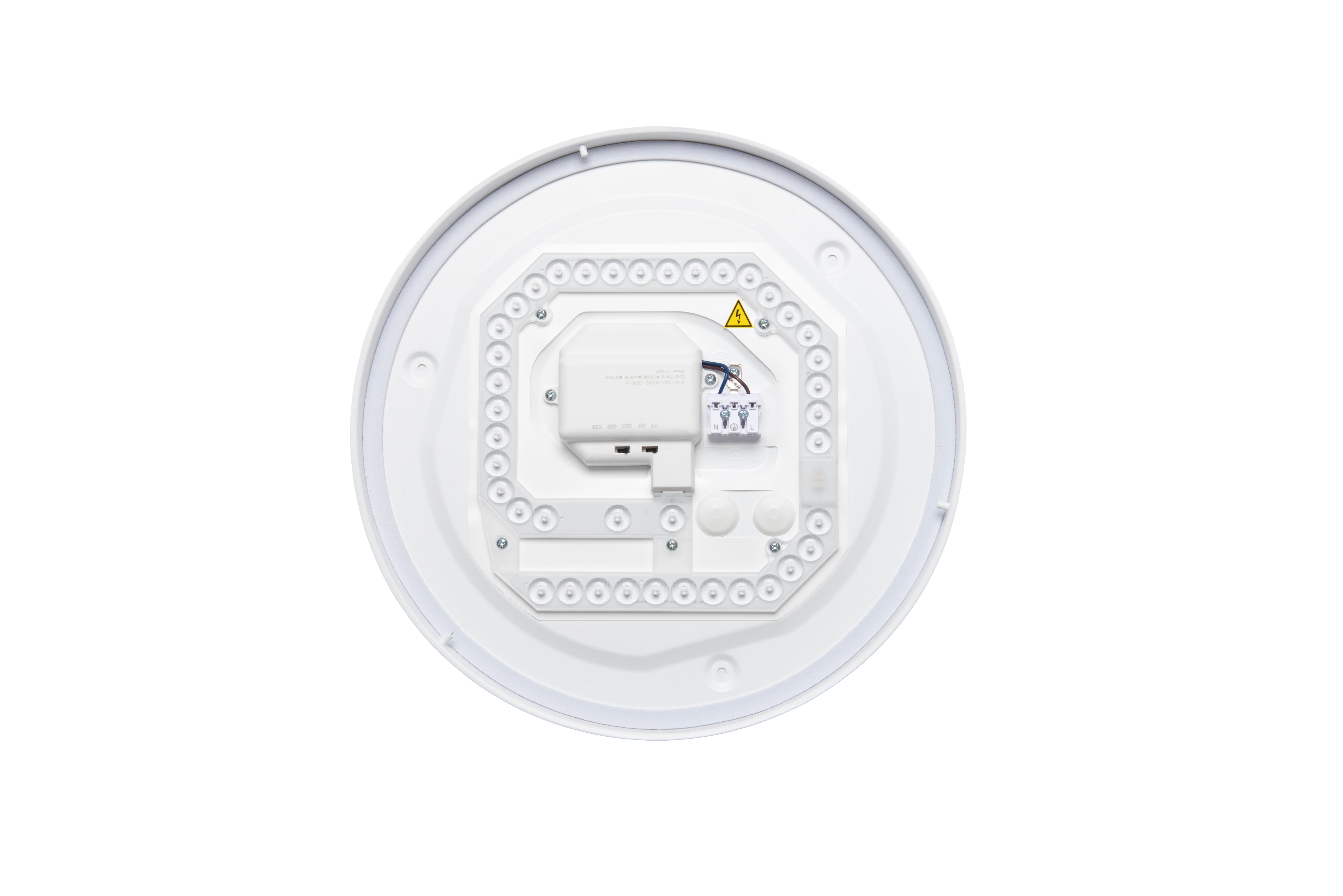 DOTLUX LED-Leuchte LUNAbasic Max. 24W IP64 Ø360mm POWERselect COLORselect