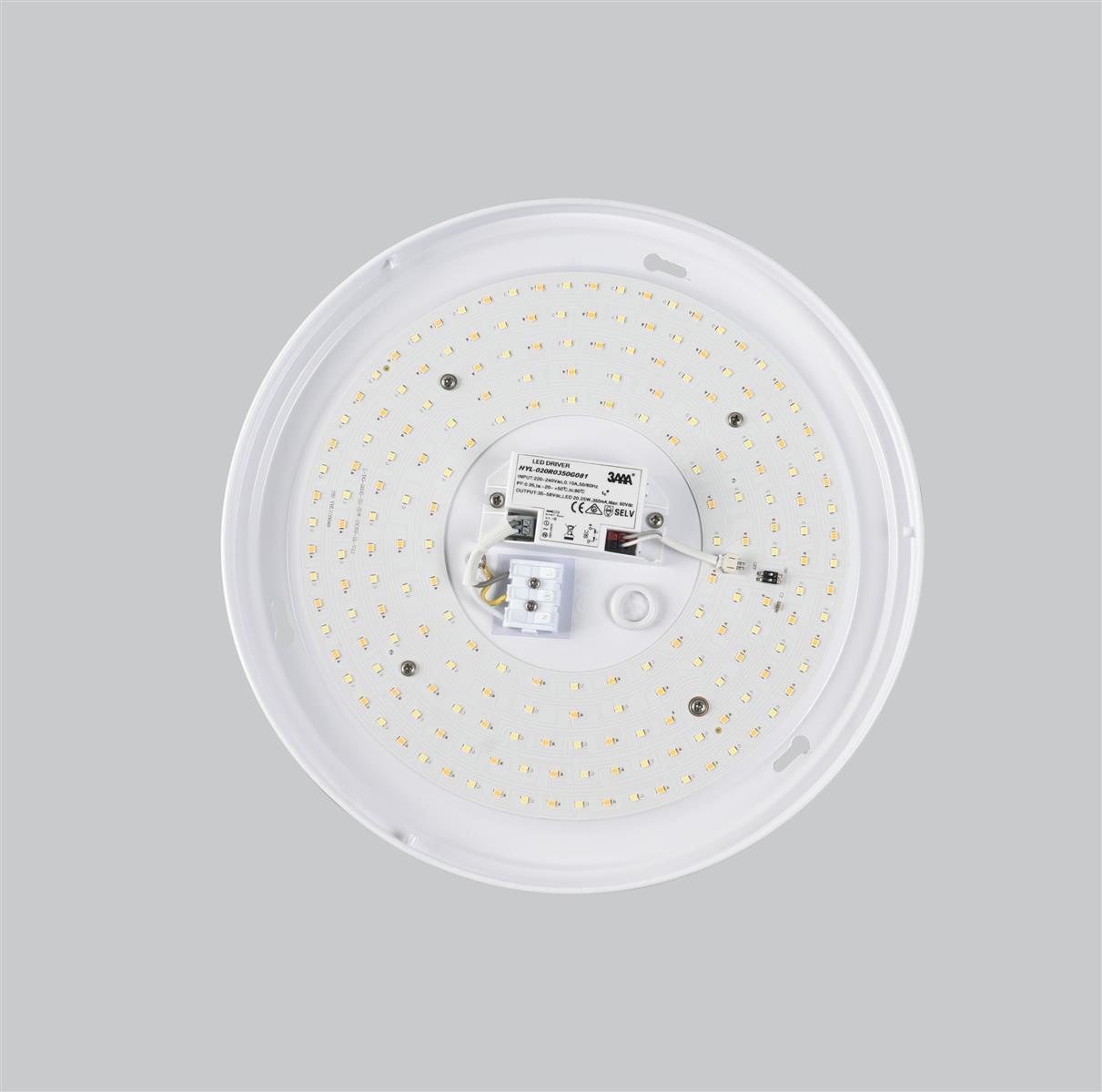 DOTLUX LED-Leuchte LUNA IP44 Ø330mm 18W COLORselect