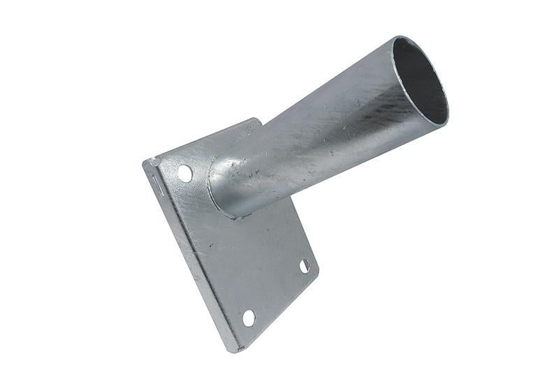 DOTLUX Verzinkte Wandhalterung Stahl für Strassenleuchten 60mm Aufnahmerohr