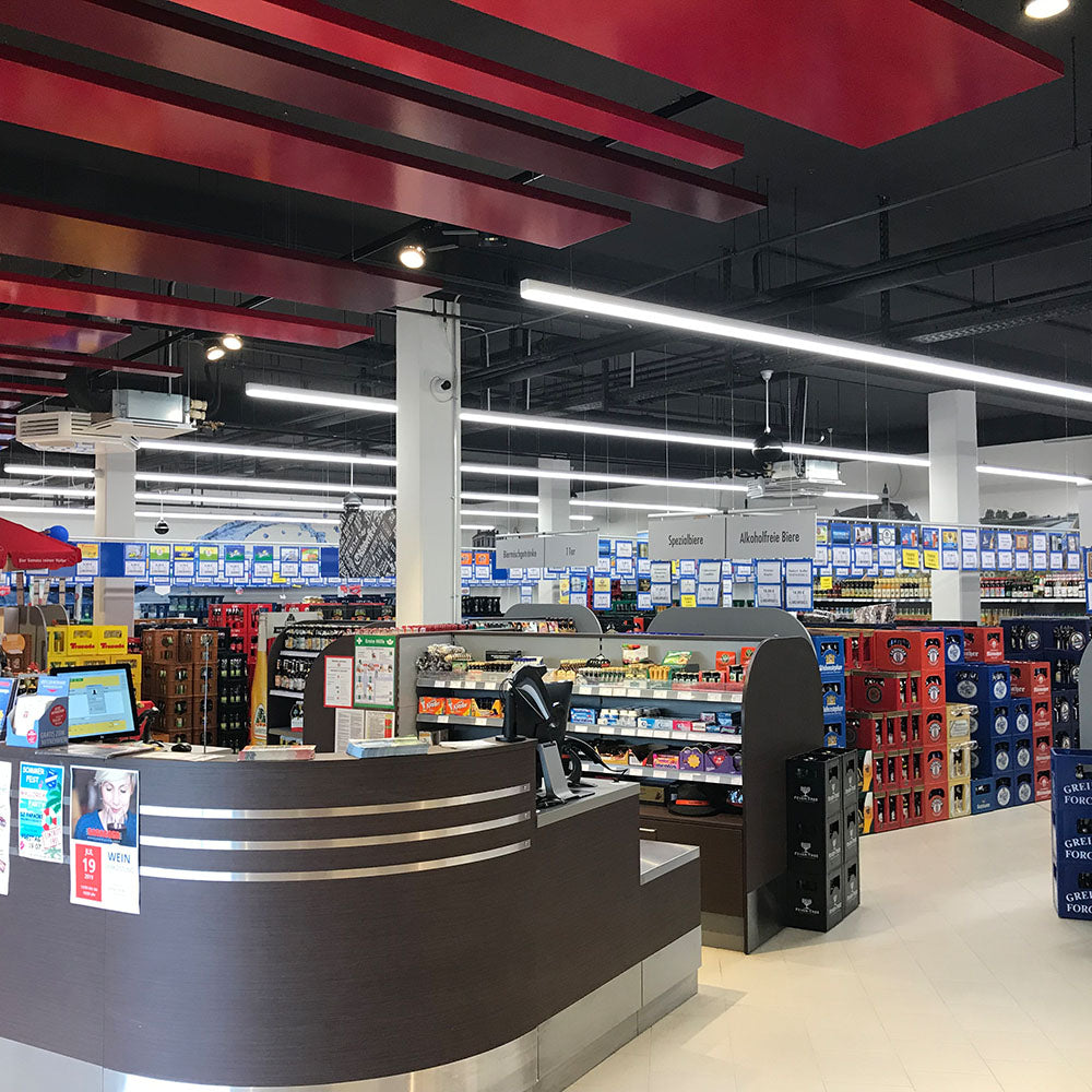DOTLUX LED-Lichtbandsystem LINEAclick 50W 5000K breitstrahlend dimmbar DALI Made in Germany B-Ware