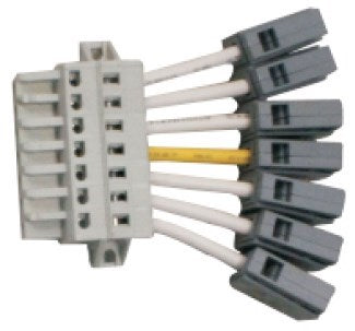 DOTLUX Einspeiseadapter LINEAselect 8polig, nur Stecker (alternative zu 3297-2)