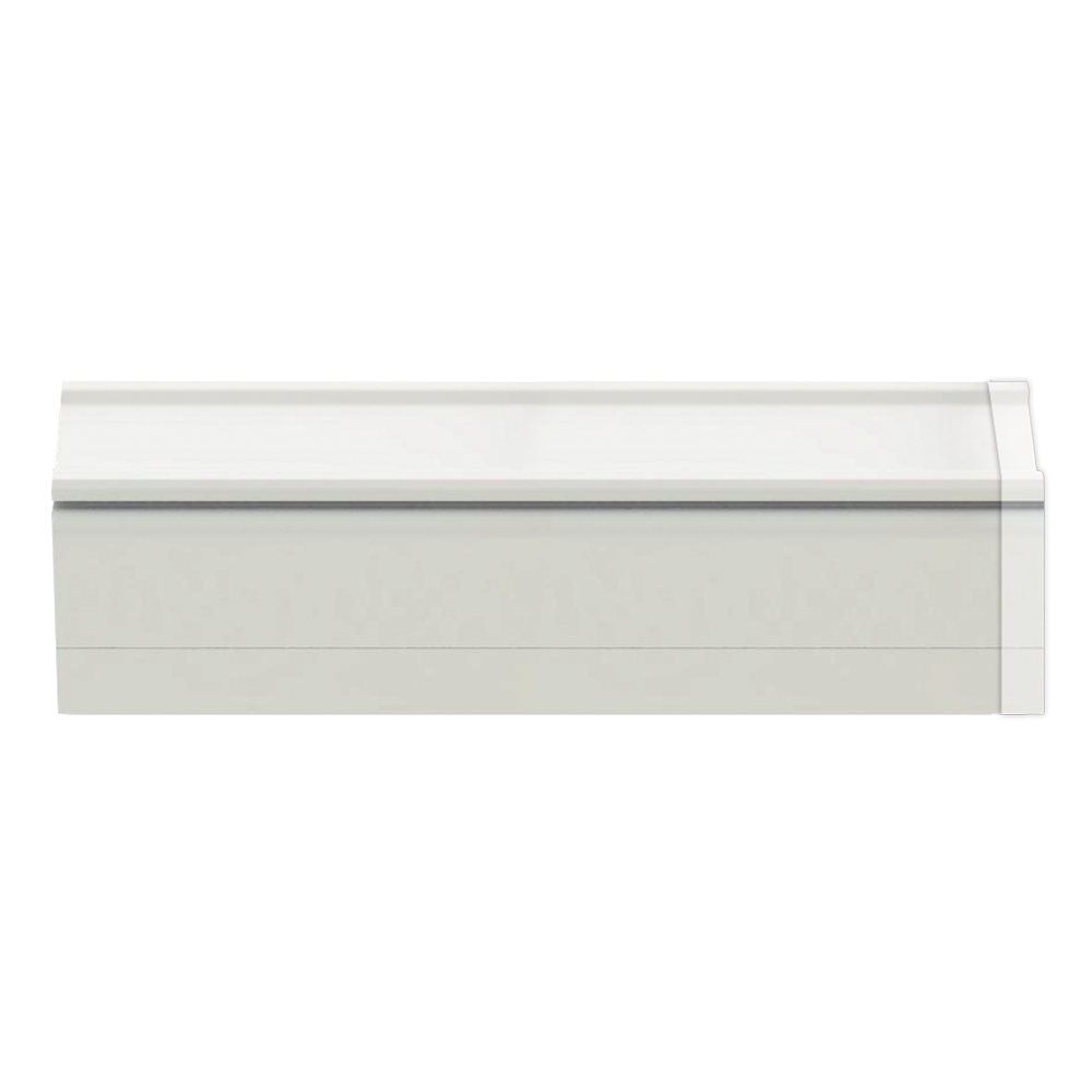 DOTLUX Endstück ohne Kabelverschraubung für alle Tragschienen der LINEA-Varianten