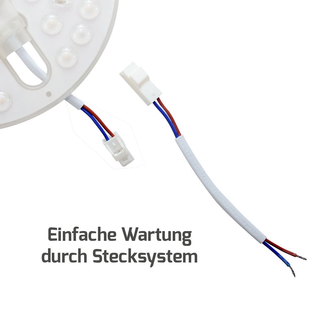 DOTLUX LED-Sanierungsleuchte QUICK-FIXplus 19W 3000K