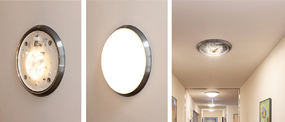 DOTLUX LED-Sanierungsleuchte QUICK-FIXplus 19W 3000K