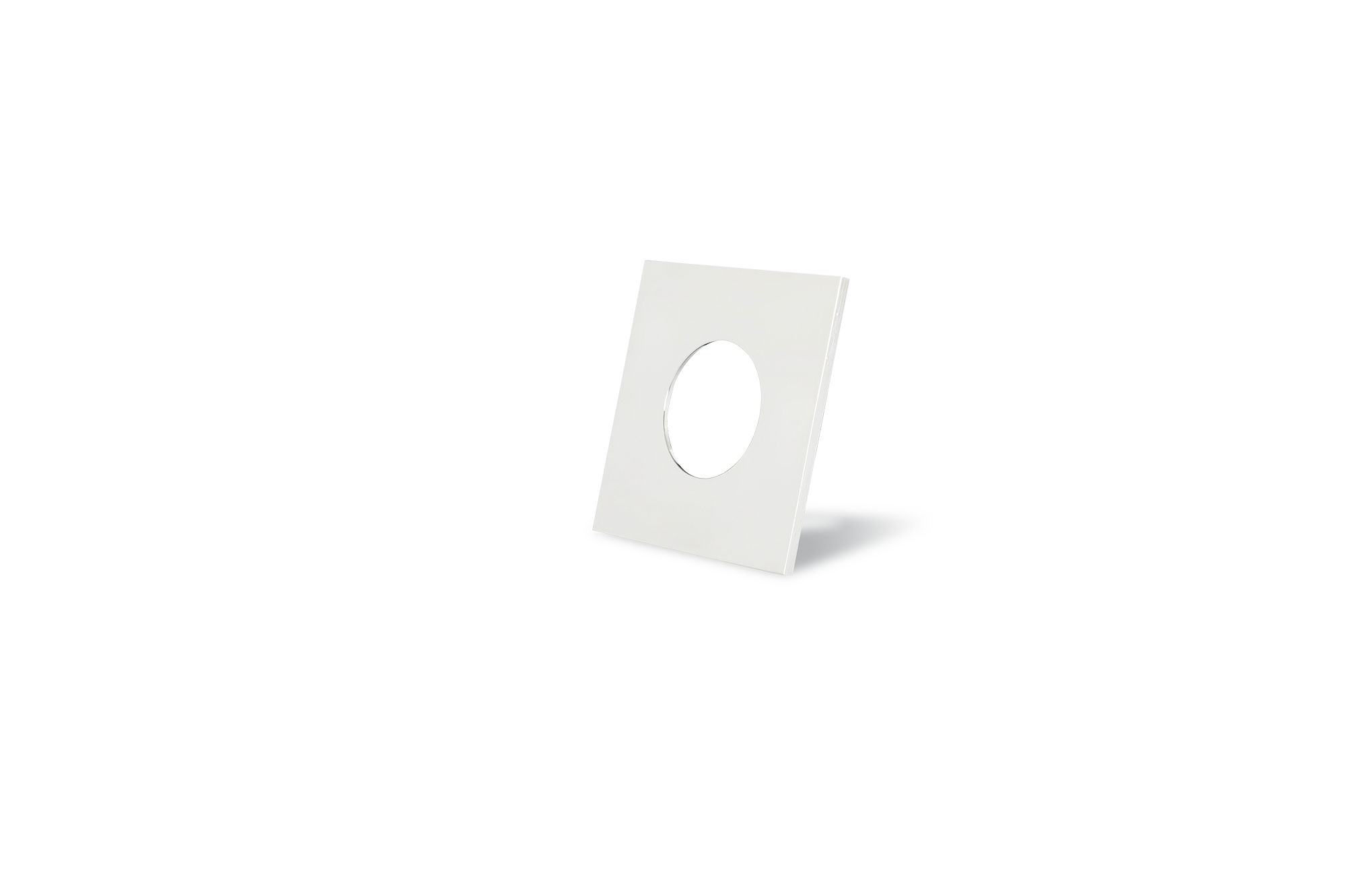 DOTLUX Zierring für MULTI und MULTIsun eckig chrom