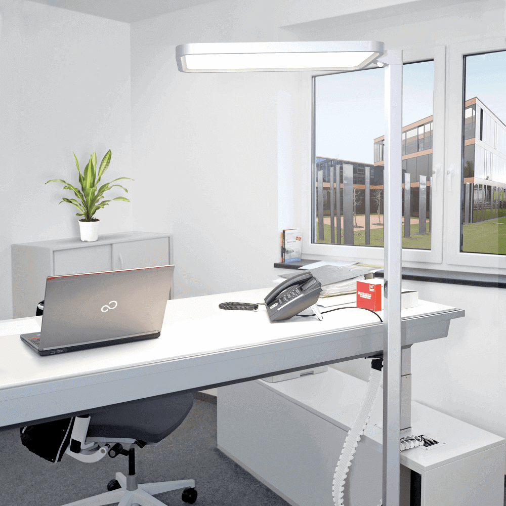 DOTLUX LED-Stehleuchte STUDIObutler 80W 3000K dimmbar
