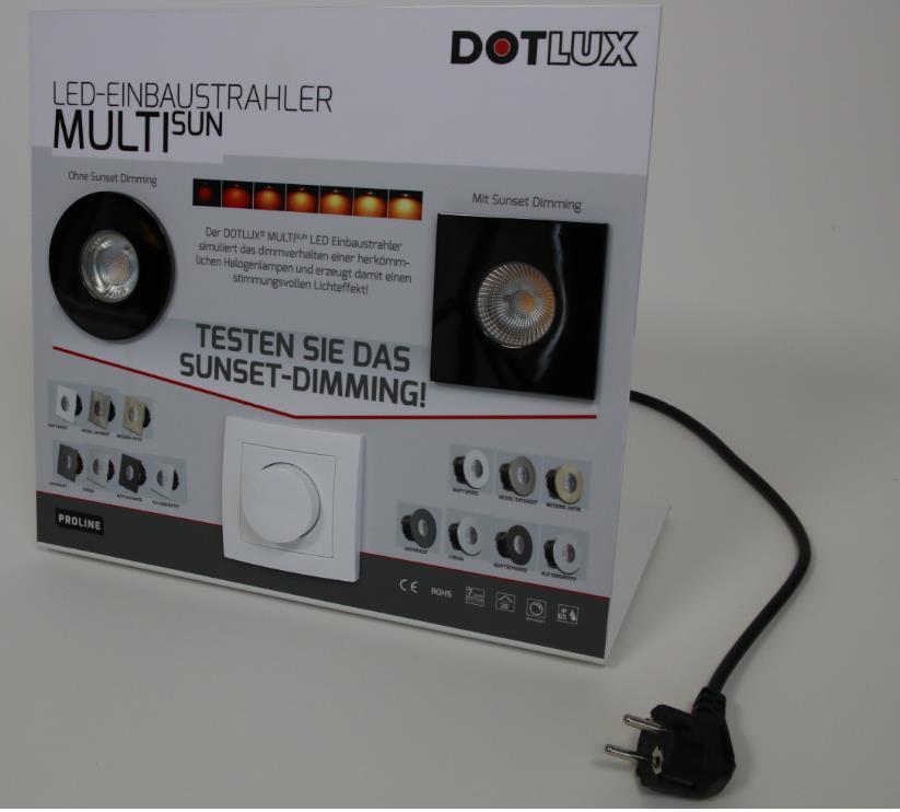 DOTLUX L-Aufsteller MULTI/MULTIsun