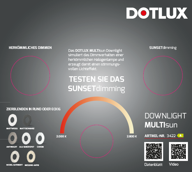 DOTLUX L-Aufsteller MULTI/MULTIsun