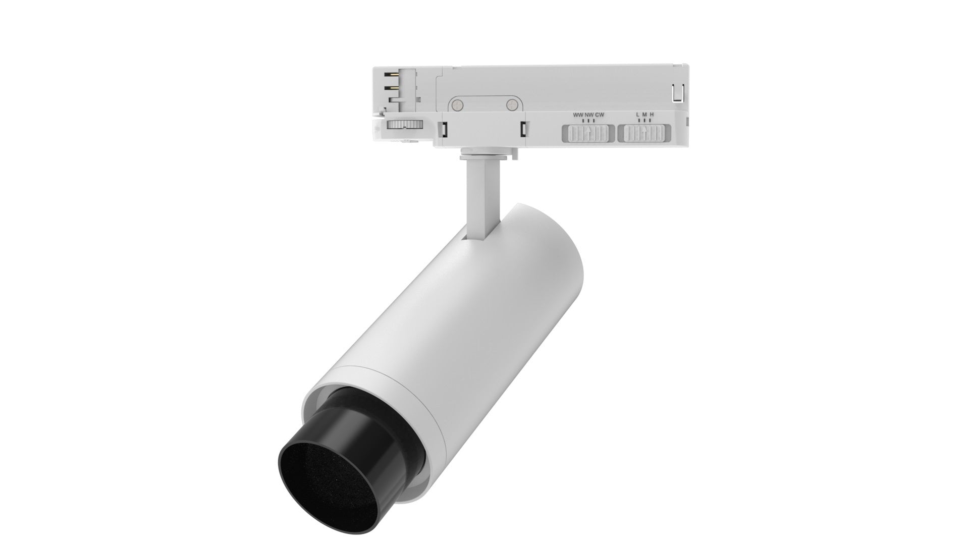 DOTLUX LED-Tracklight SLIMtrackTRUECOLOR max.30W POWERselect & COLORselect weiss