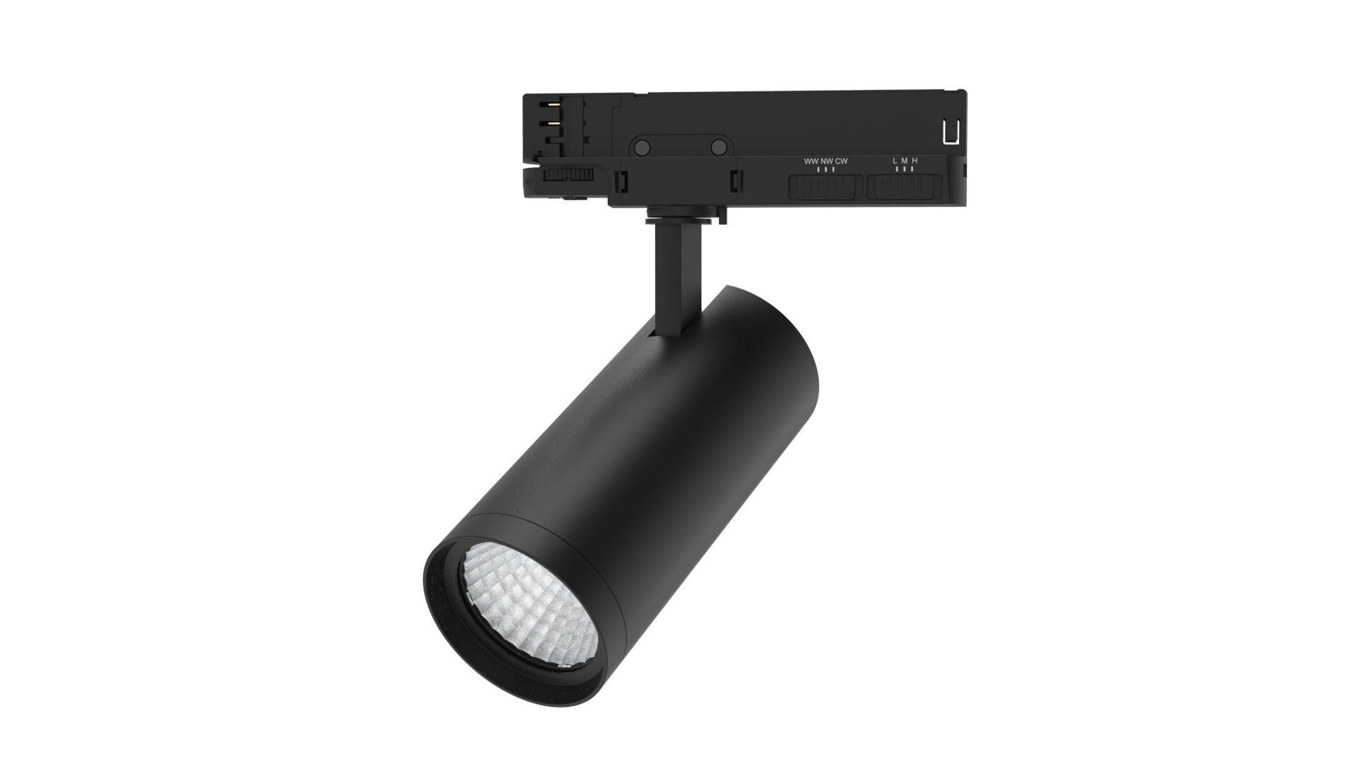 DOTLUX LED-Tracklight SLIMtrack TRUECOLOR max.30W POWERselect & COLORselect schwarz