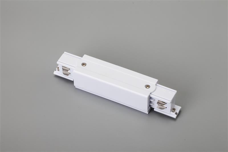 DOTLUX 3 Phasen-Verbinder, gerade mit Mitteleinspeisung, weiss