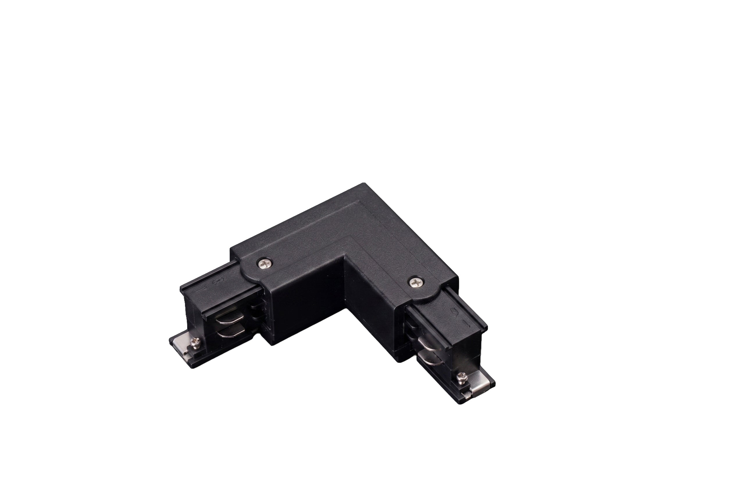 DOTLUX 3 Phasen-Eckverbinder 90°, links, schwarz