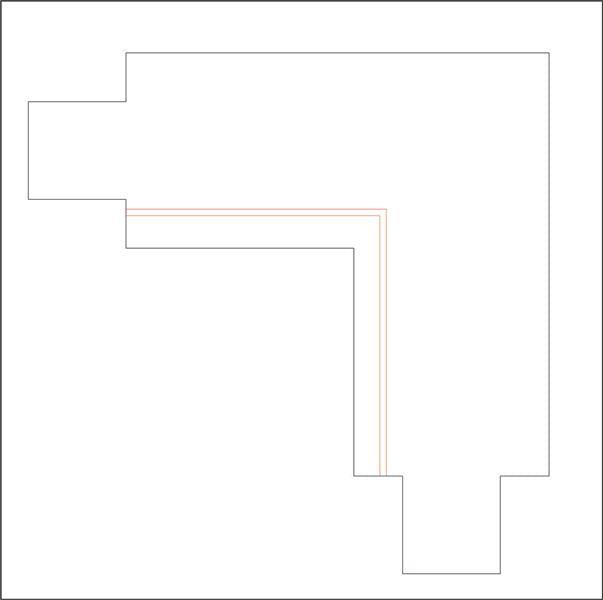 DOTLUX 3 Phasen-Eckverbinder 90°, links, weiss