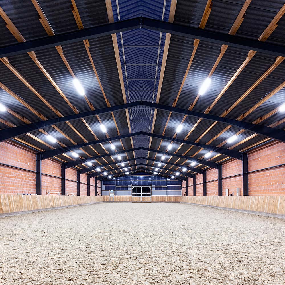 DOTLUX LED-Hallenflächenleuchte HALLprotect 145W 5000K DALI