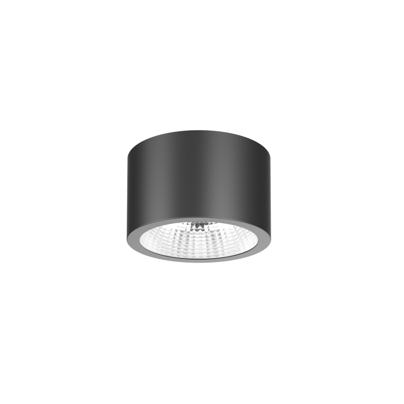 DOTLUX LED-Leuchte CIRCLEugr-top 25W 3000/4000/5700K COLORselect schwarz