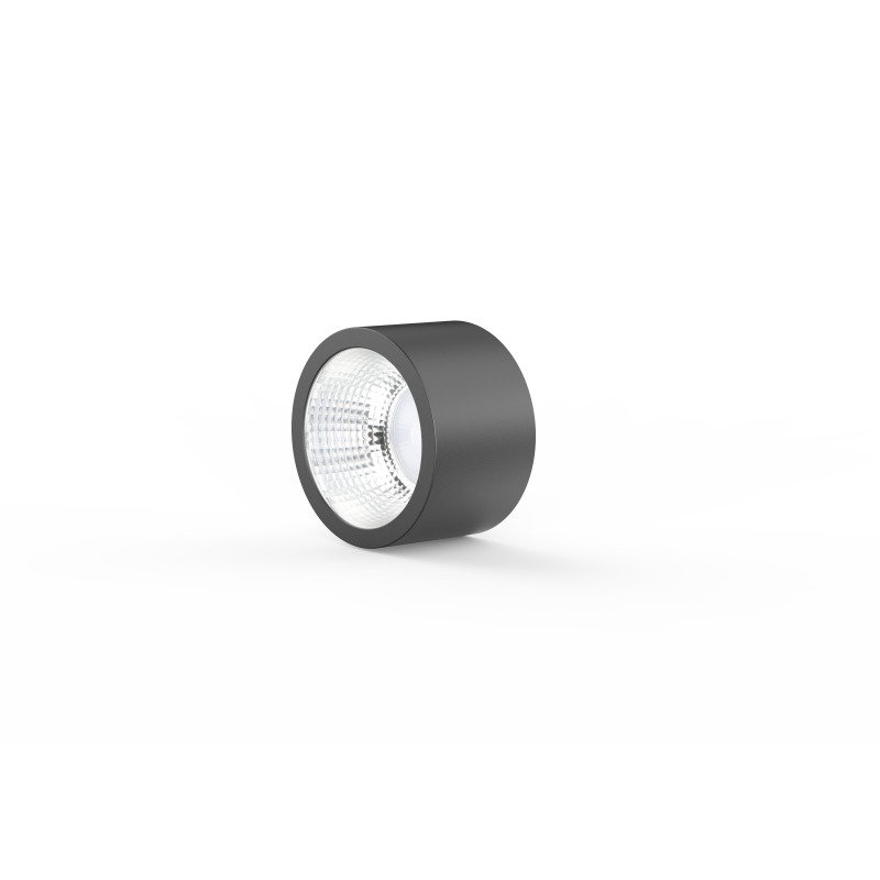 DOTLUX LED-Leuchte CIRCLEugr-top 25W 3000/4000/5700K COLORselect schwarz