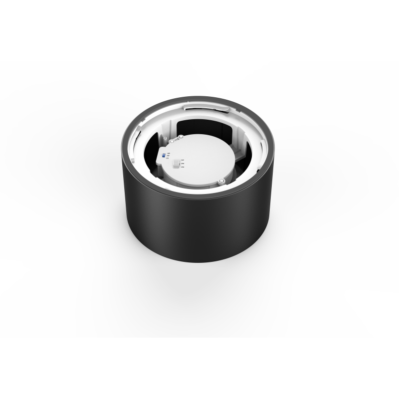 DOTLUX LED-Leuchte CIRCLEugr-top 25W 3000/4000/5700K COLORselect schwarz