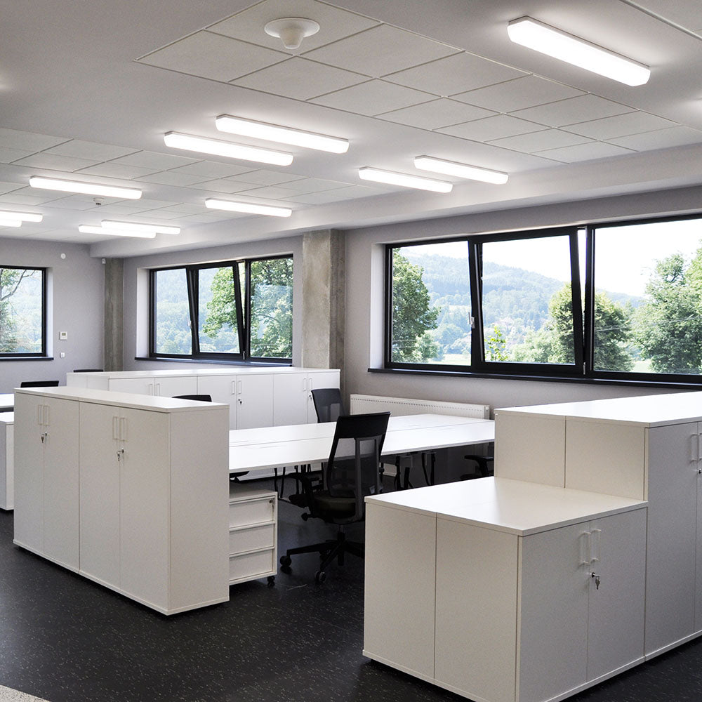 DOTLUX LED-Feuchtraumleuchte SIMPLY IP54 1160mm 27W 4000K IK10 DALI