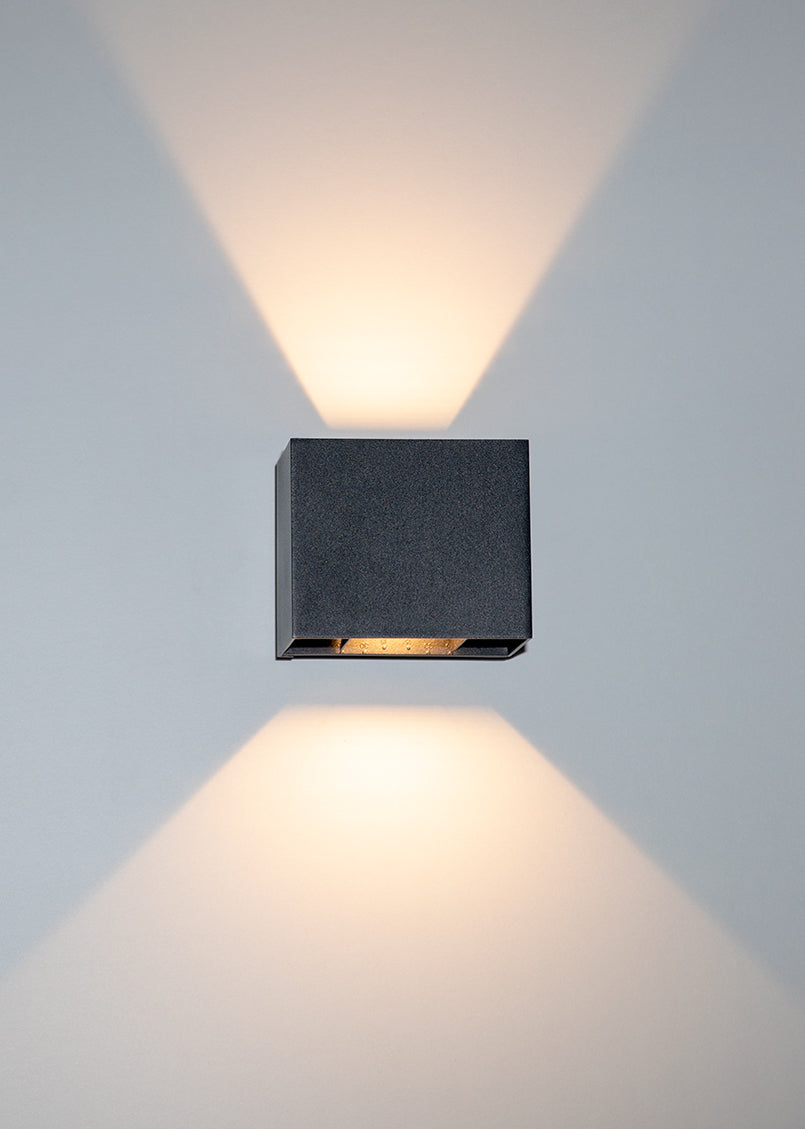 DOTLUX LED-Wandleuchte BEAMO 10W 3000K anthrazit