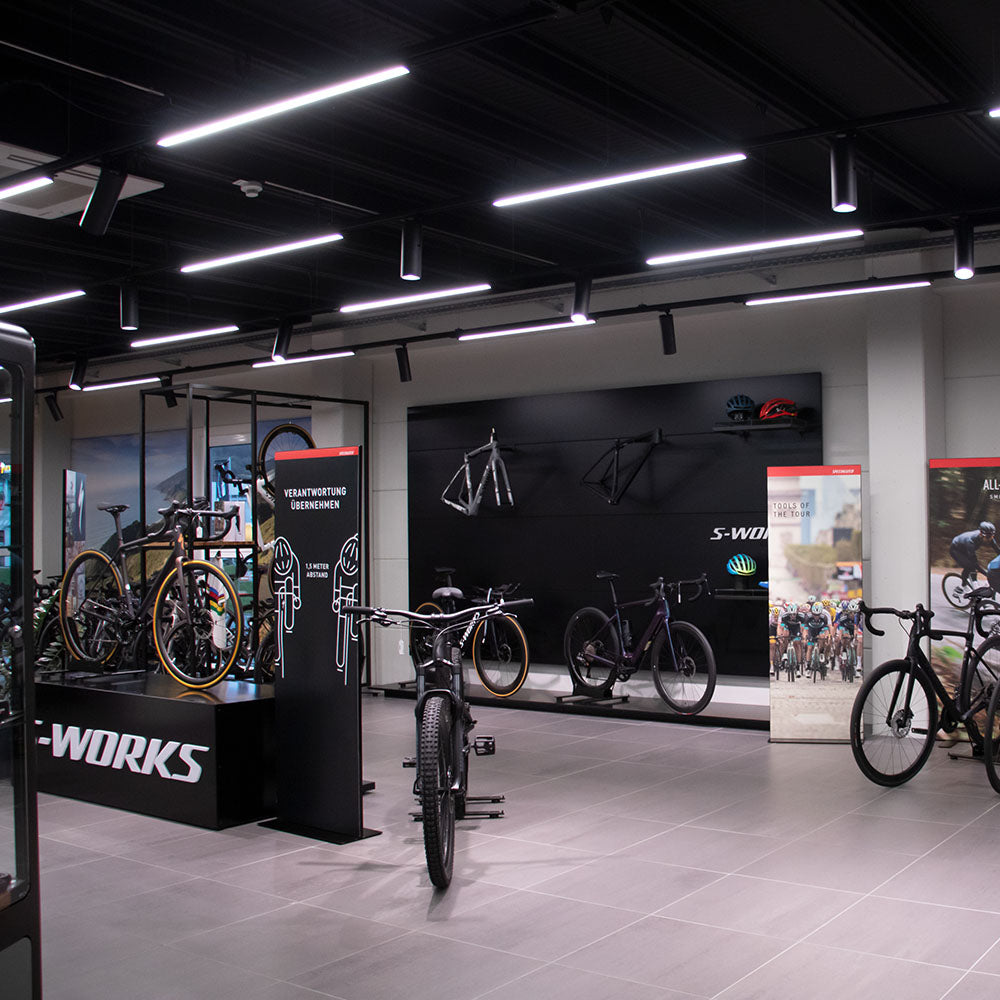 DOTLUX LED-Tracklight STICKtrack 30W 1,2m COLORselect schwarz