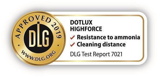DOTLUX LED-Feuchtraumleuchte HIGHFORCEabs IP66/IP69 1455mm 54W 4000K IK06 1x3-polig