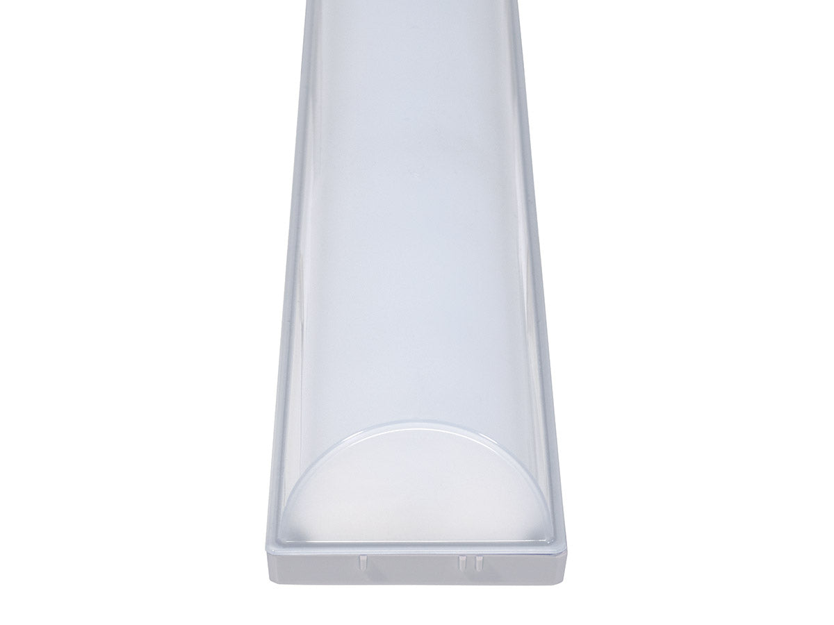 DOTLUX LED-Feuchtraumleuchte HIGHFORCEabs IP66/IP69 1455mm 45W 4000K IK06 2x5-polig durchverdrahtet DALI inklusive Endkappe