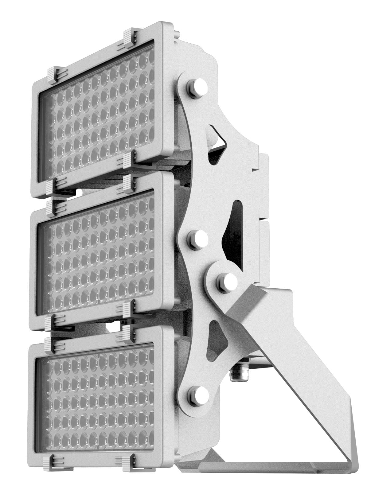 DOTLUX LED-Fluter HLFplus 600W 4000K 1-10V dimmbar 15° Abstrahlwinkel
