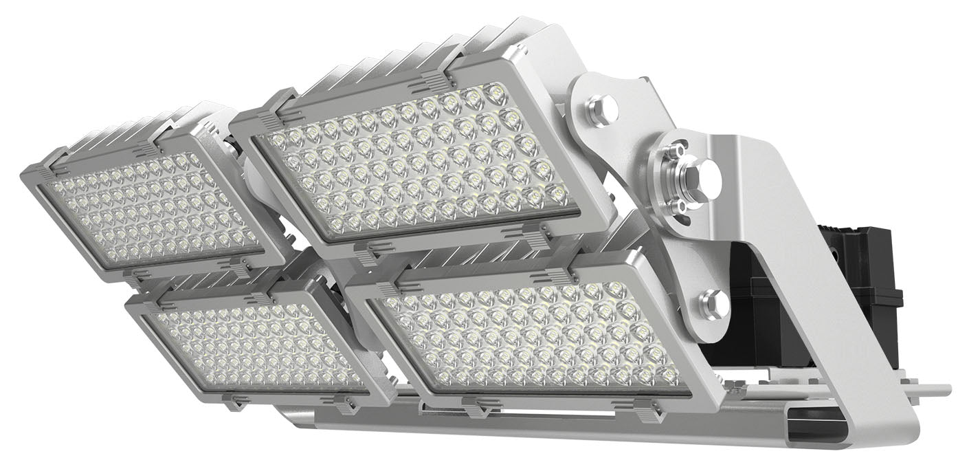 DOTLUX LED-Fluter HLFplus 800W 5000K 1-10V dimmbar 100*38° Abstrahlwinkel