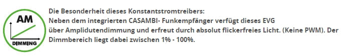 CASAMBI LED-Netzteil 1-38Watt 300-1050mA dimmbar