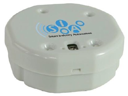 DOTLUX Funksendereinheit mit 4fach Taster mobile Version im Gehäuse mit 5m Kabel und Schuko-Stecker