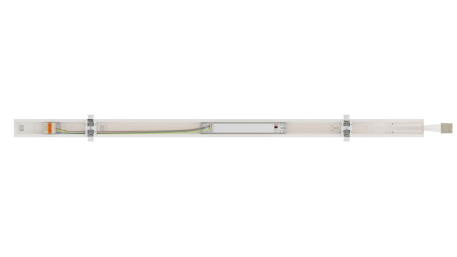DOTLUX LED-Leuchteneinsatz LINEAone 1472mm max. 74W 4000K DALI 90° IP54