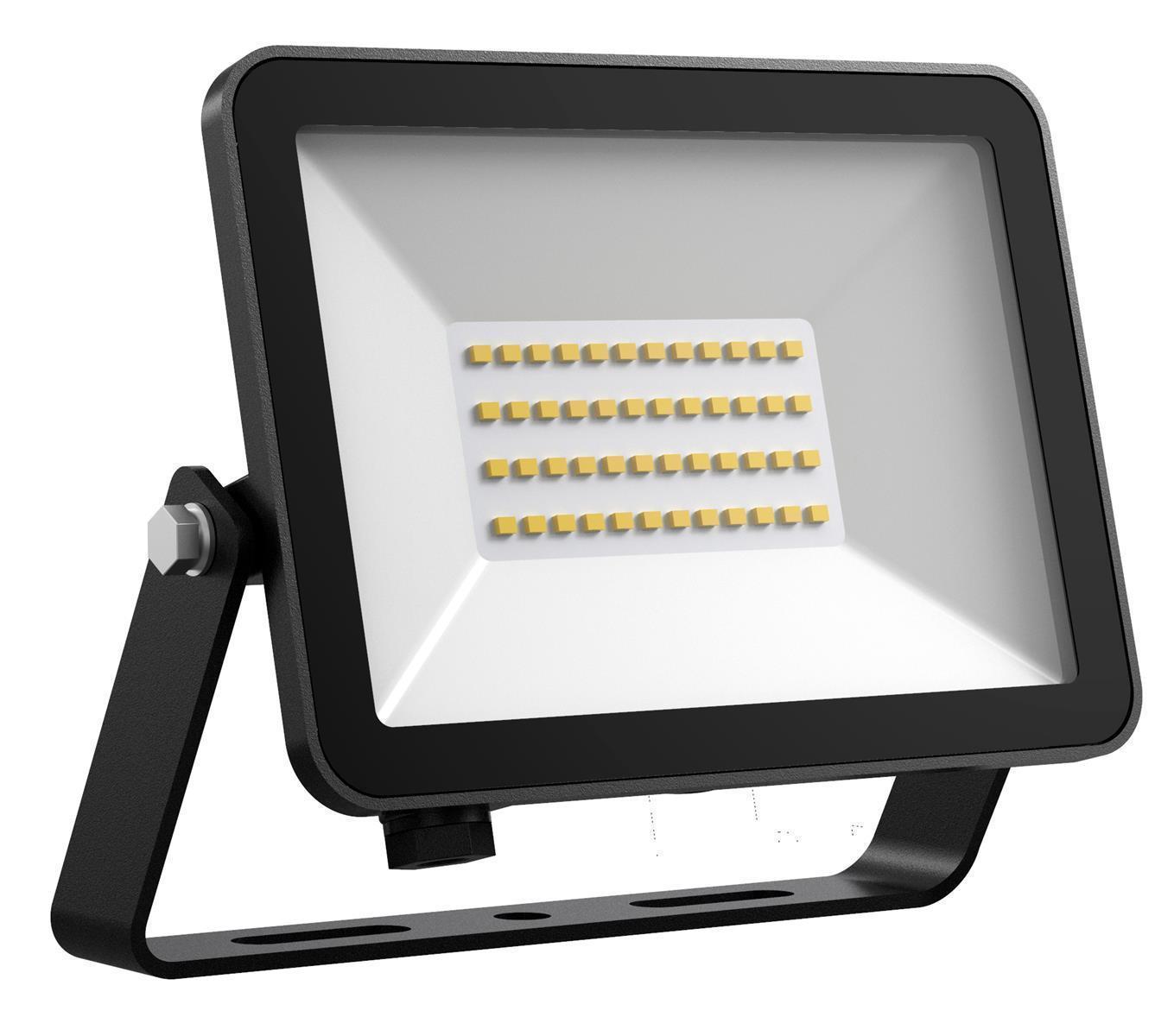 DOTLUX LED-Strahler FLOORslim 50W 3000K schwarz