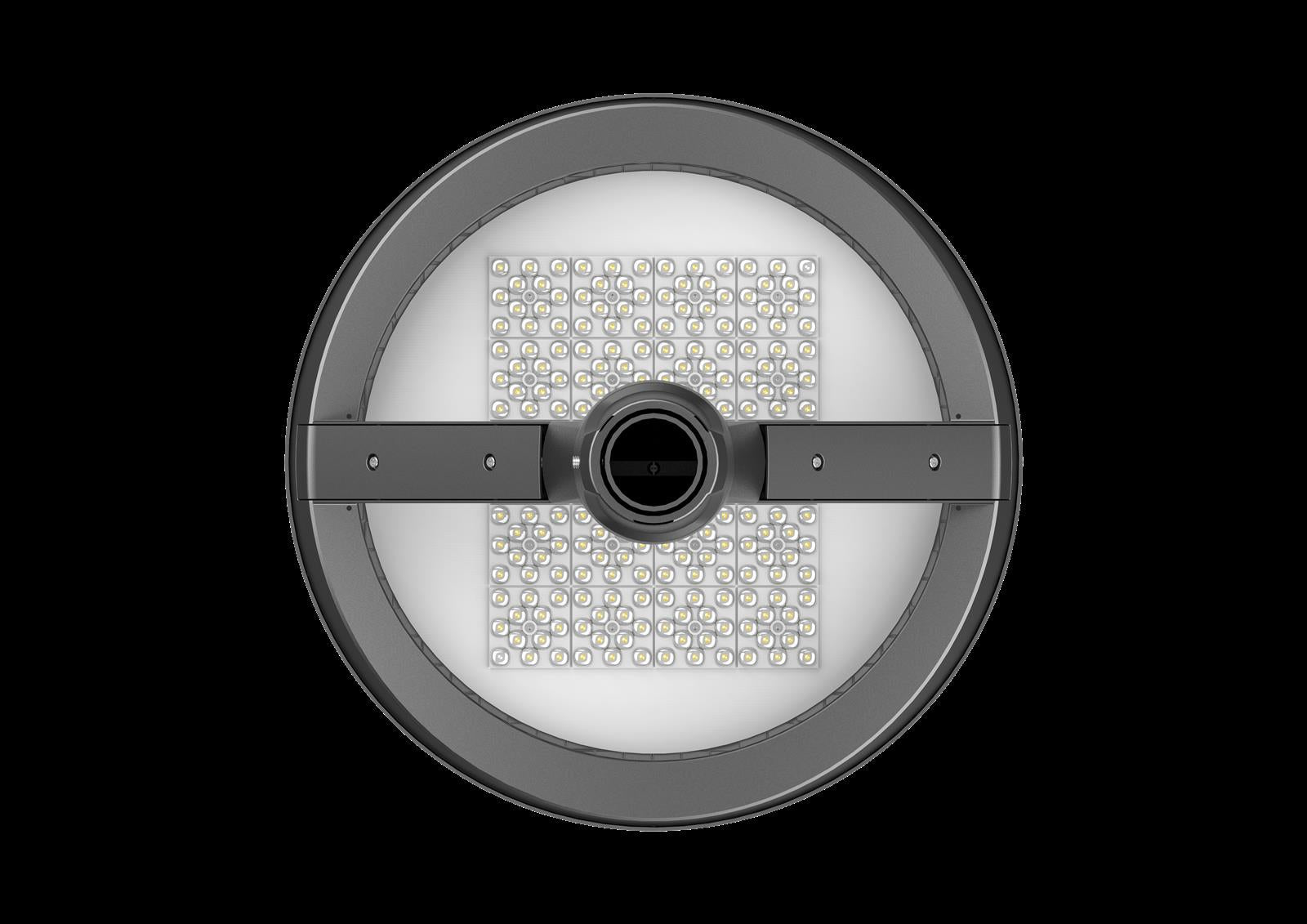 DOTLUX LED-Strassenleuchte PLAZA 100W 3000K 1-10V dimmbar POWERselect
