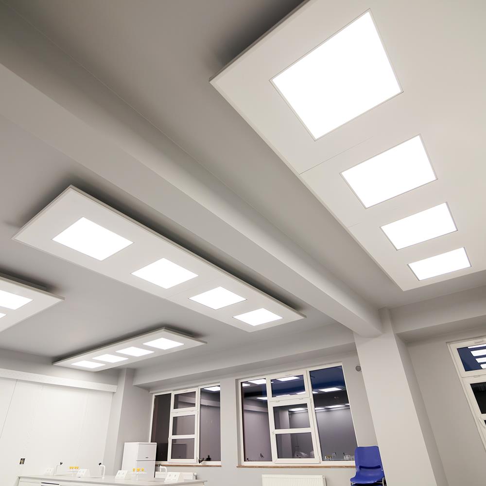 DOTLUX Einbaurahmen WINDOW für Deckenmontage versenkt 620x620mm LED-Panele