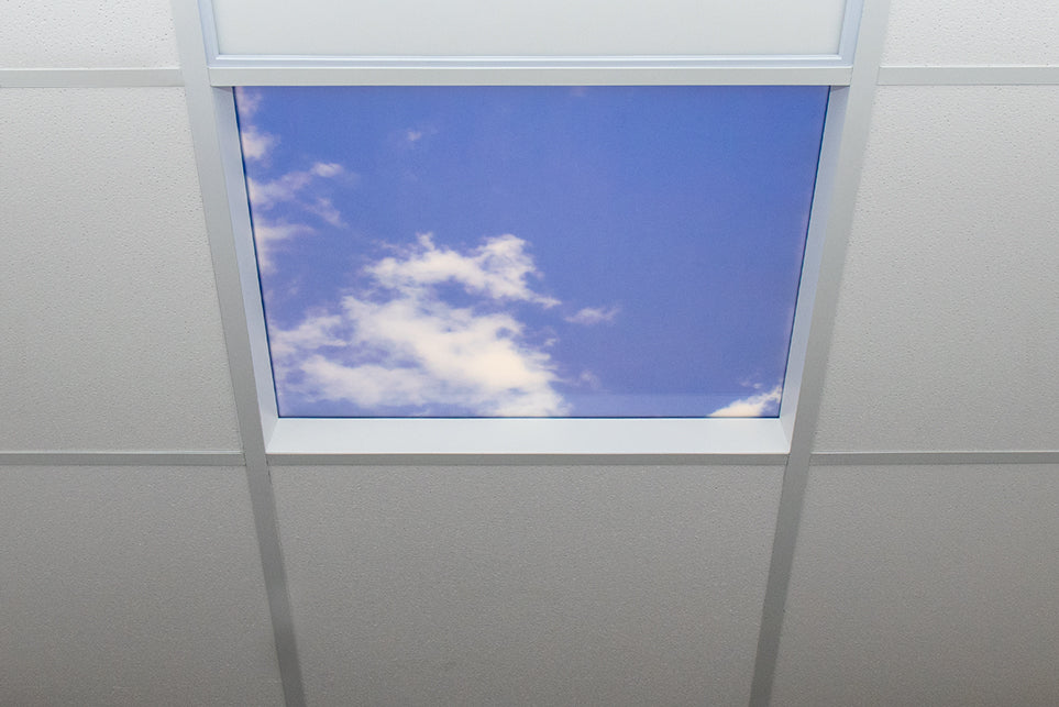 DOTLUX Einbaurahmen WINDOW für Deckenmontage versenkt 620x620mm LED-Panele