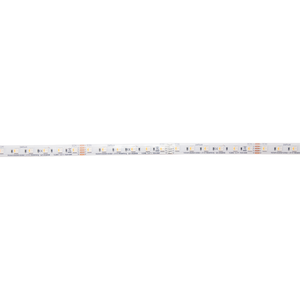 DOTLUX LED-Streifen 96W 14mm RGBW IP66 5m-Rolle inkl. 50cm Anschlusskabel beidseitig