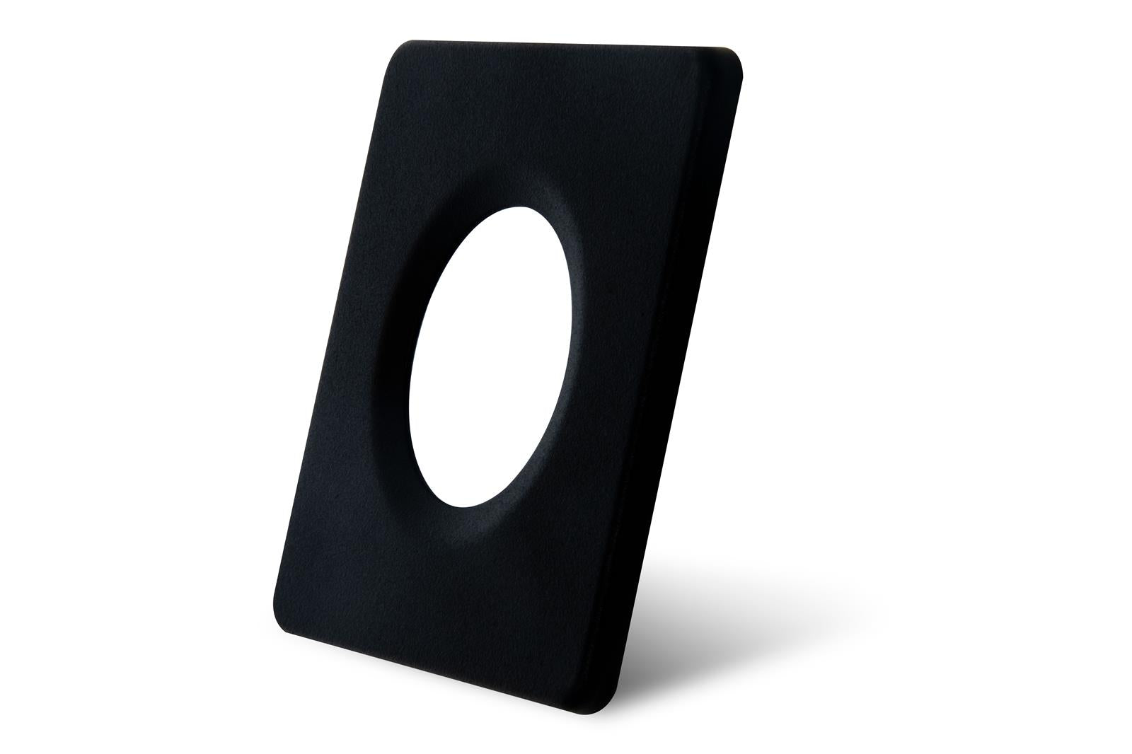 DOTLUX Zierring für MULTISCREW eckig schwarz matt